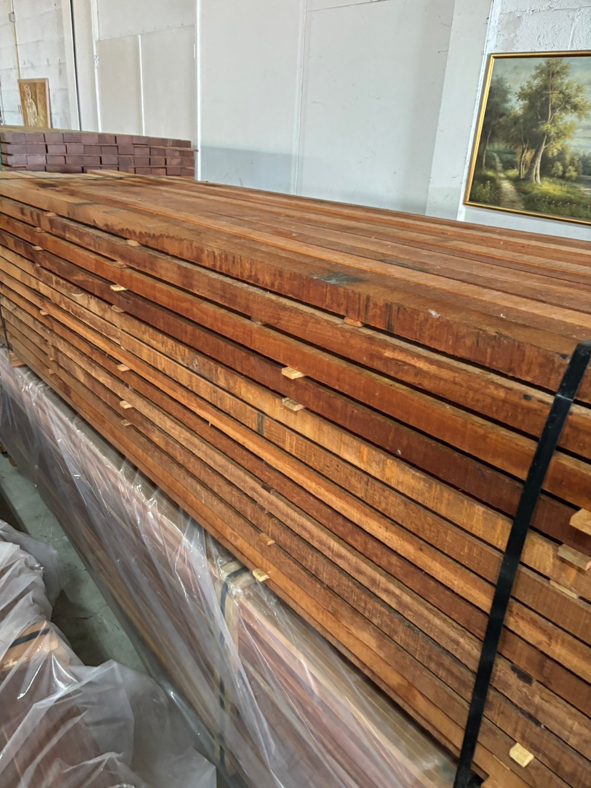 Azobe hardhouten onderliggers 4x6 of 4x9, Nieuw, Ophalen of Verzenden, Hardhout, 250 cm of meer