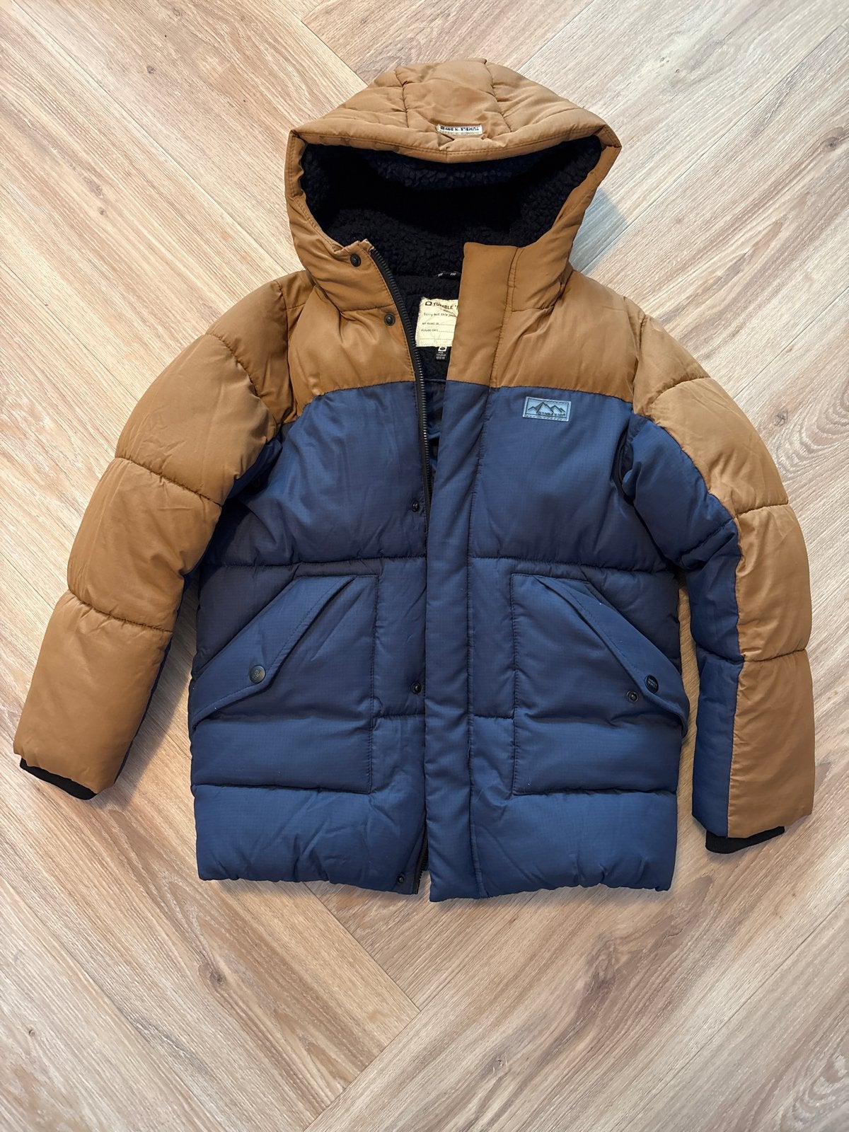 Tumble 'N Dry winterjas voor jongens, maat 134/140, Ophalen of Verzenden, Gebruikt, Jongen, Jas