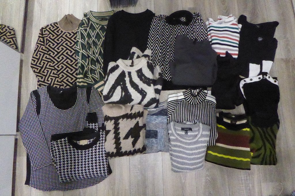 Trui kort model maat 36 38 S M dames 18 x allerlei kleuren, Overige kleuren, Ophalen of Verzenden, Zo goed als nieuw, Eksept