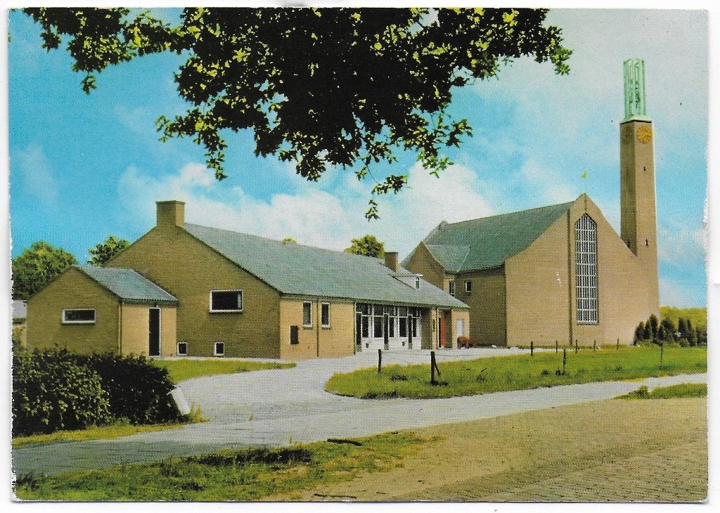 Eefde Kerk en t Folink Ongelopen Ansichtkaart ( B4941 ), Ophalen of Verzenden, 1980 tot heden, Gelopen