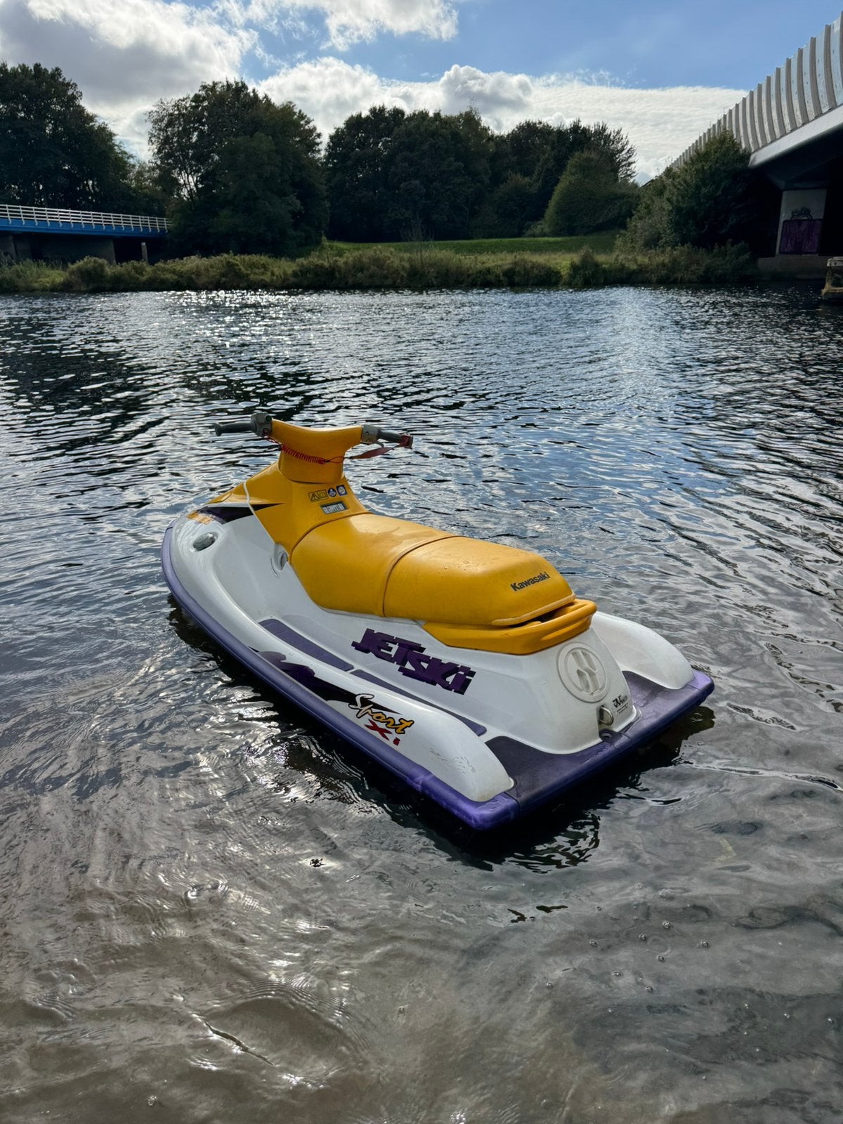 Kawasaki 750cc JETSKI 80PK (inc trailer), Watersport en Boten, Ophalen, Gebruikt, Benzine, 70 tot 120 pk