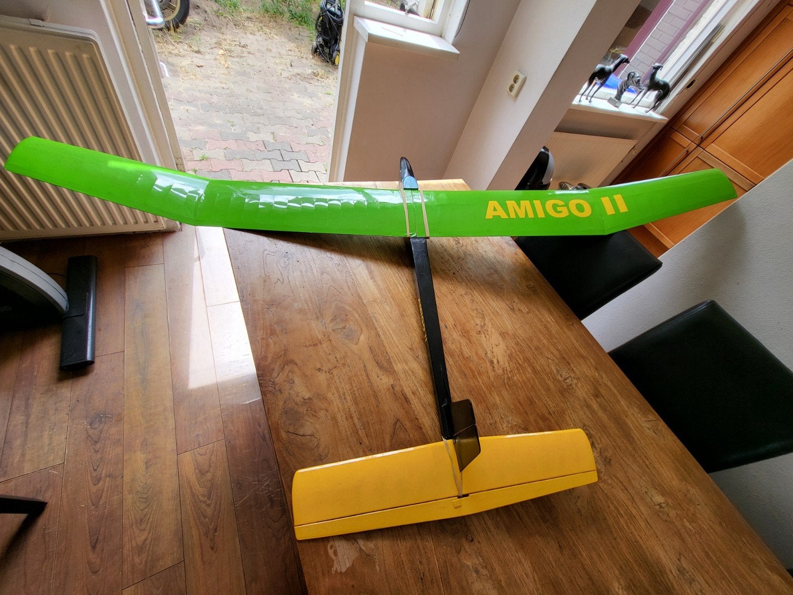 Graupner Amigo 2 zweefvliegtuig. Vintage. Zgan., Ophalen, Zo goed als nieuw, Overige typen