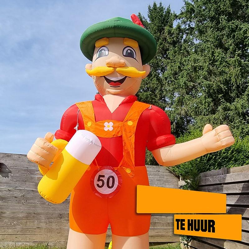 Tirolerman groot. (Te Huur), Hobby en Vrije tijd, Ophalen of Verzenden, Nieuw, Verjaardag