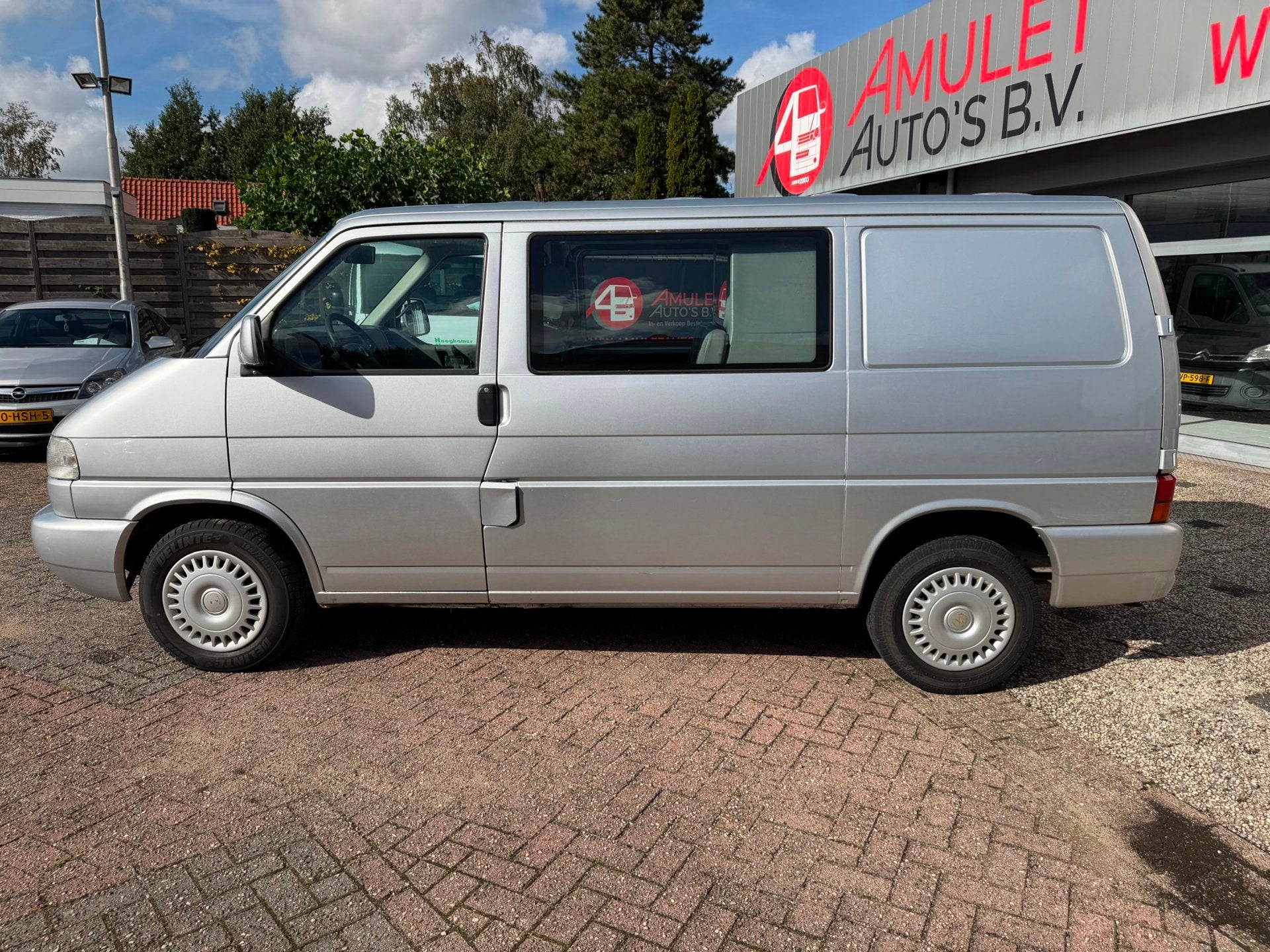 Volkswagen Transporter 2.5TDI,102PK,4-2002,226799km,Dub.Cab., Stof, Gebruikt, 700 kg, Volkswagen