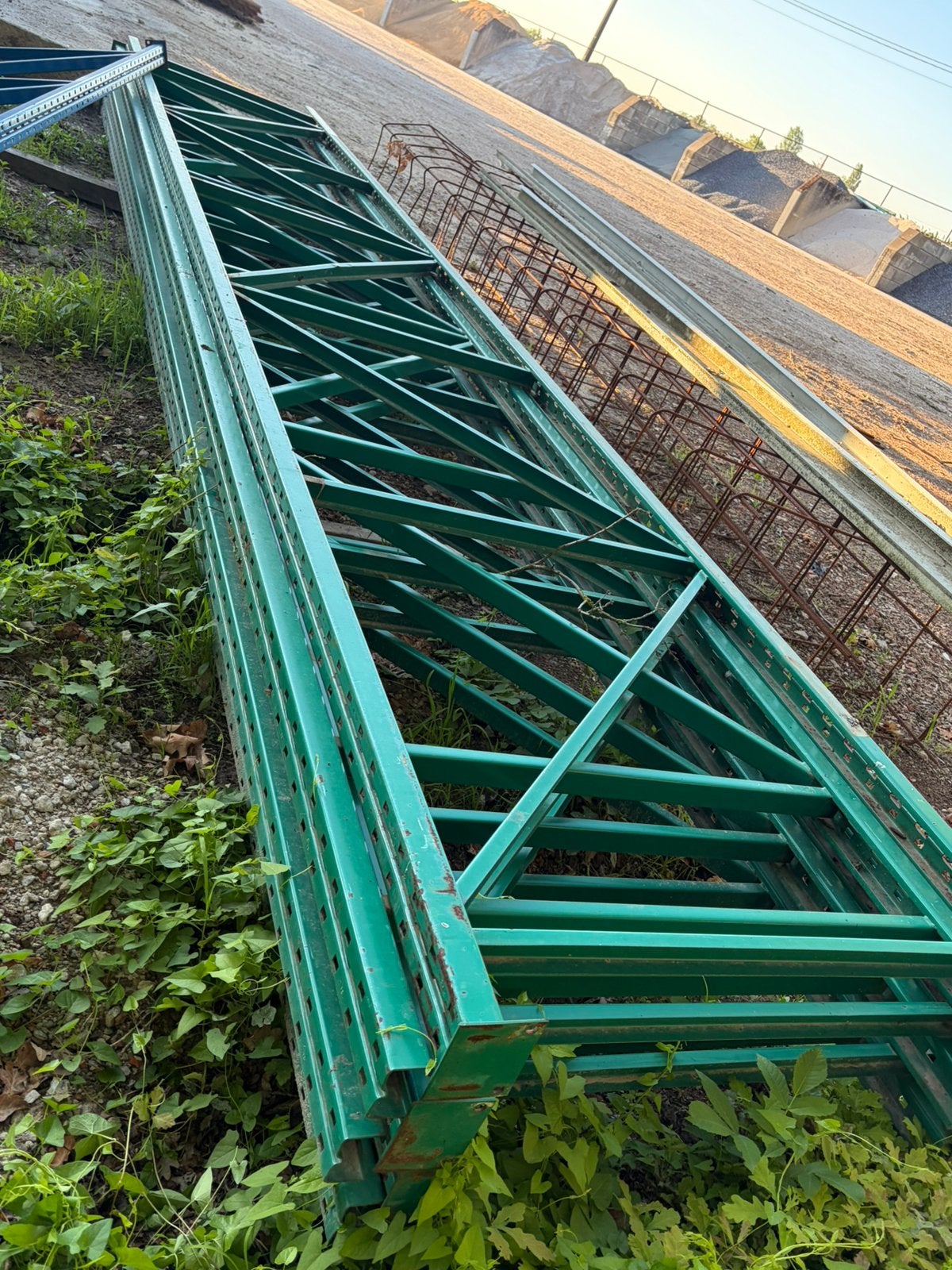 Palletstelling redirack, Ophalen