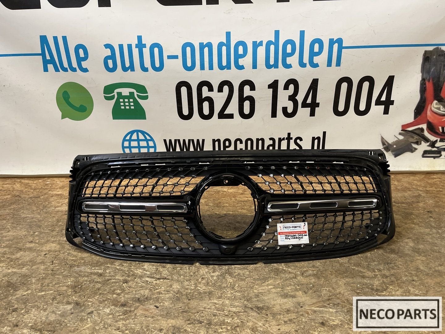 MERCEDES GLB GRIL GRILLEN AMG ORIGINEEL A2478885900, Gebruikt, -, Ophalen of Verzenden, Achter