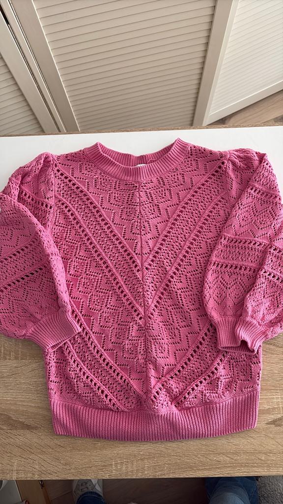 Costes roze gebreide top maat M zgst, Kleding | Dames, Ophalen of Verzenden, Zo goed als nieuw, Roze