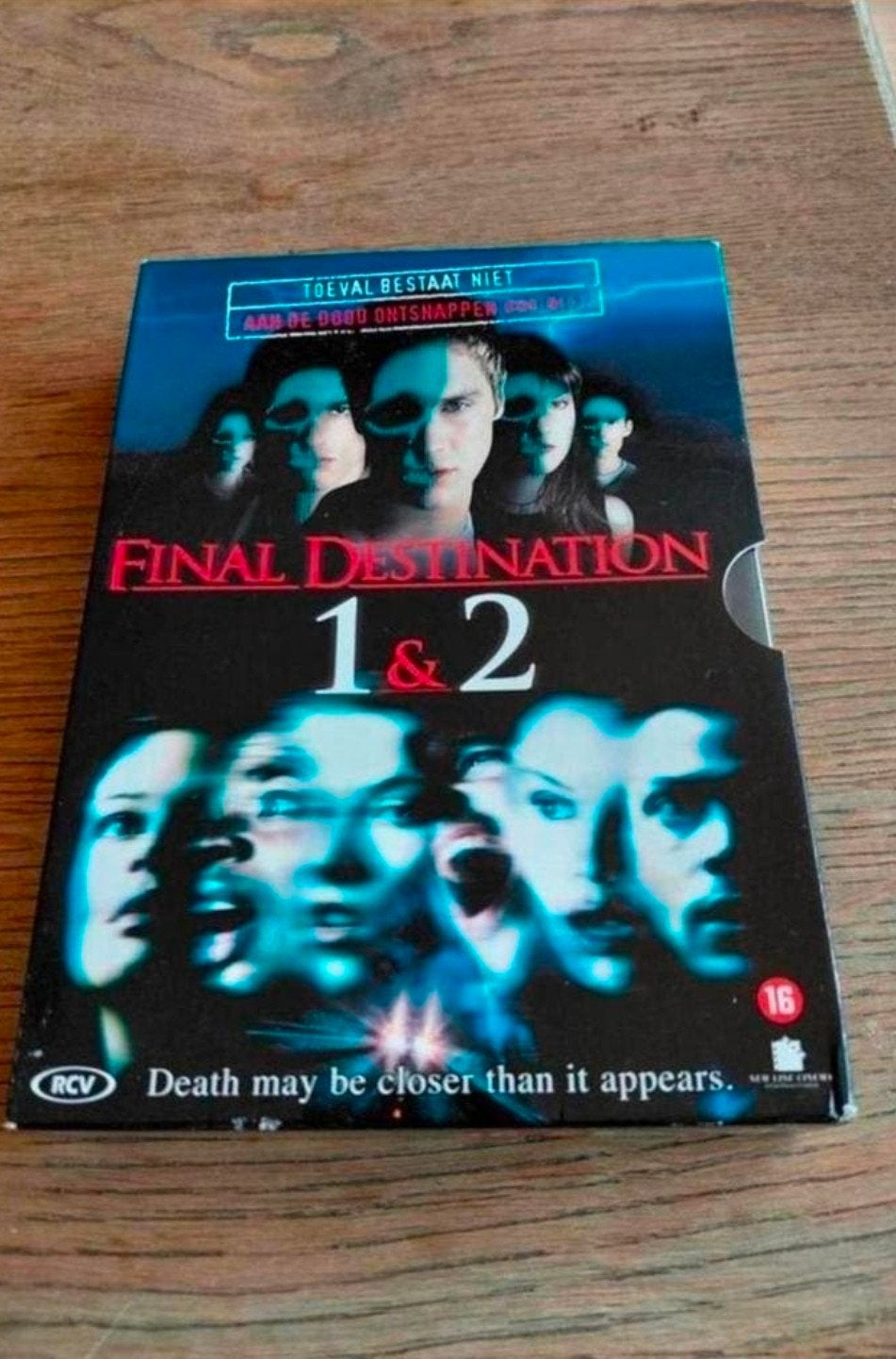 Final Destination 1 en 2 dvd box., Cd's en Dvd's, Vanaf 16 jaar, Speciale editie, Overige genres, Ophalen of Verzenden