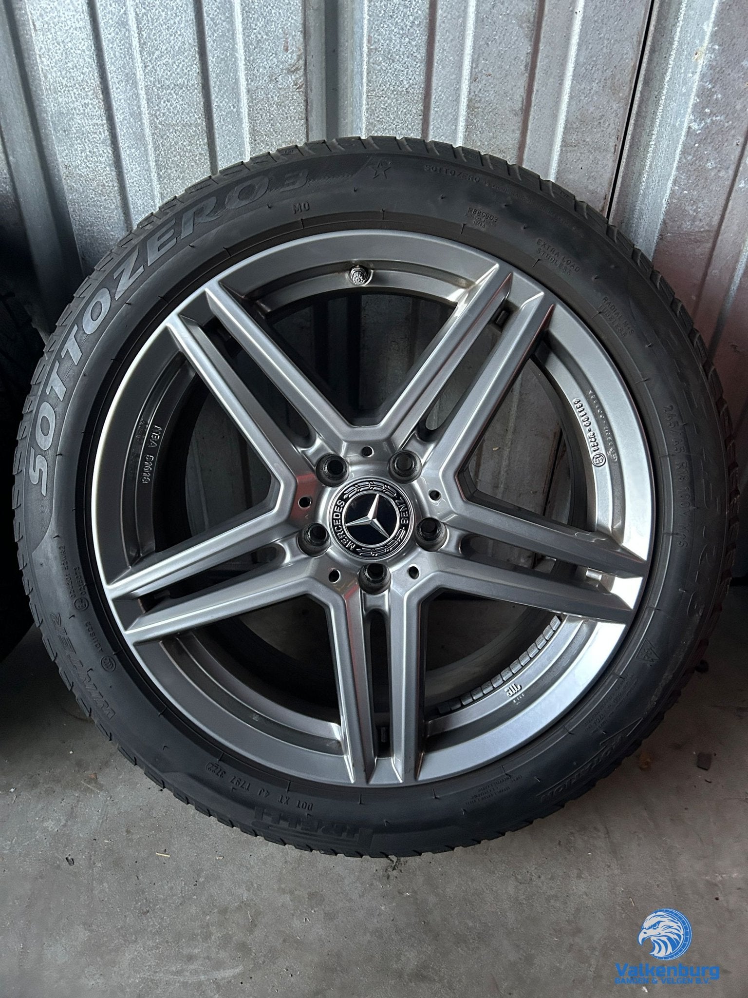 6mm! Mercedes Vito V-klasse E-klasse C-klasse 18 inch breeds, 18 inch, -, -, Banden en Velgen