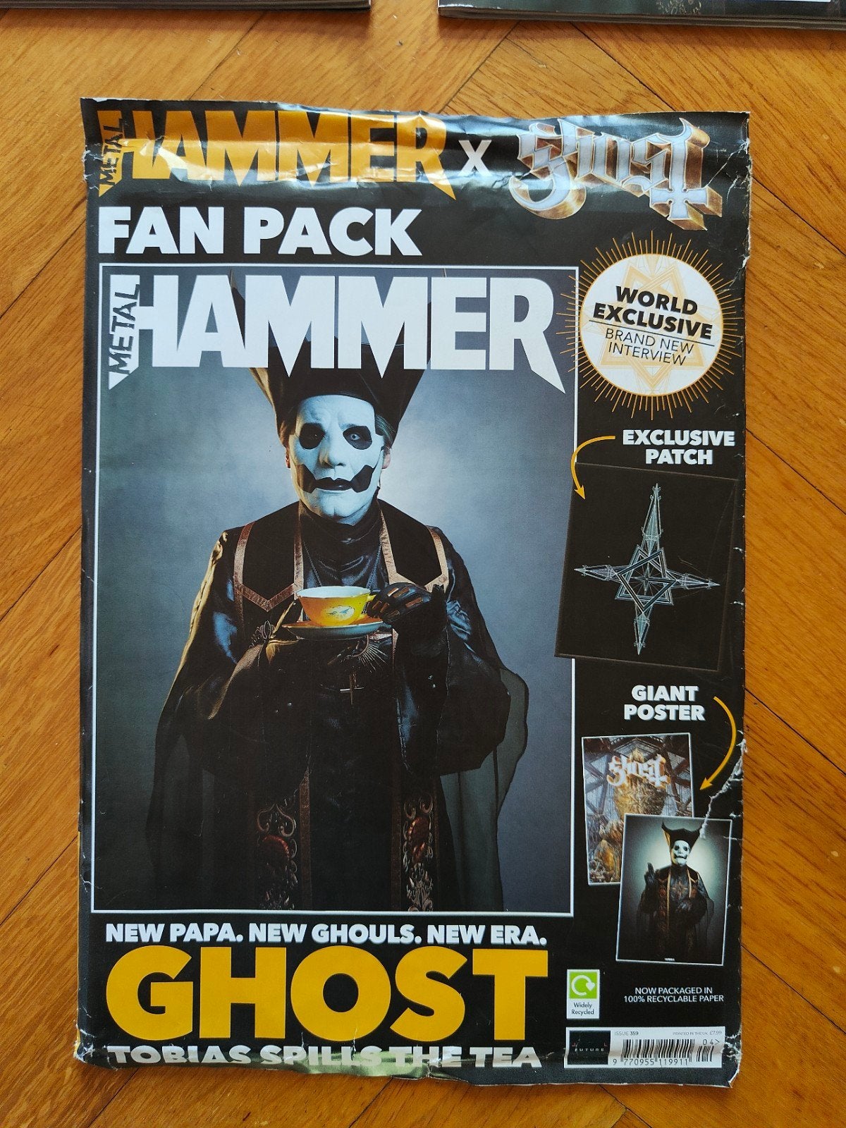 Ghost BC Metal Hammer Fan Pack Issue 359 unopened, Ophalen, 1980 tot heden, Tijdschrift
