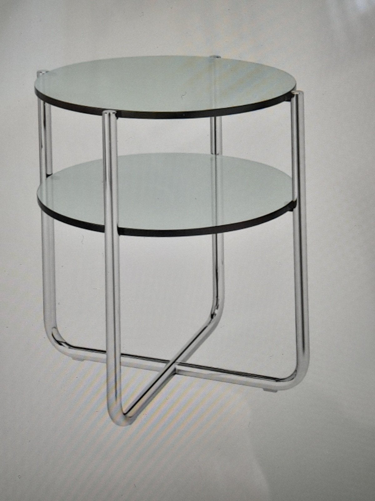 Dutch Originals GT423 bijzettafel Gispen, Minder dan 55 cm, Rond, Gispen, Ophalen