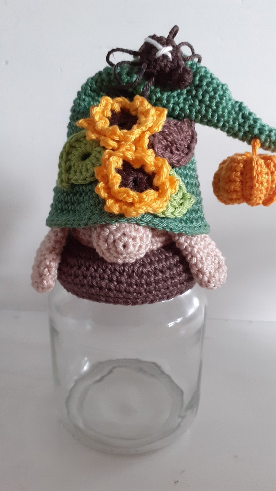 Gehaakte Herfst- en Halloweenpotjes, Textiel, Nieuw, Meerkleurig, Ophalen of Verzenden
