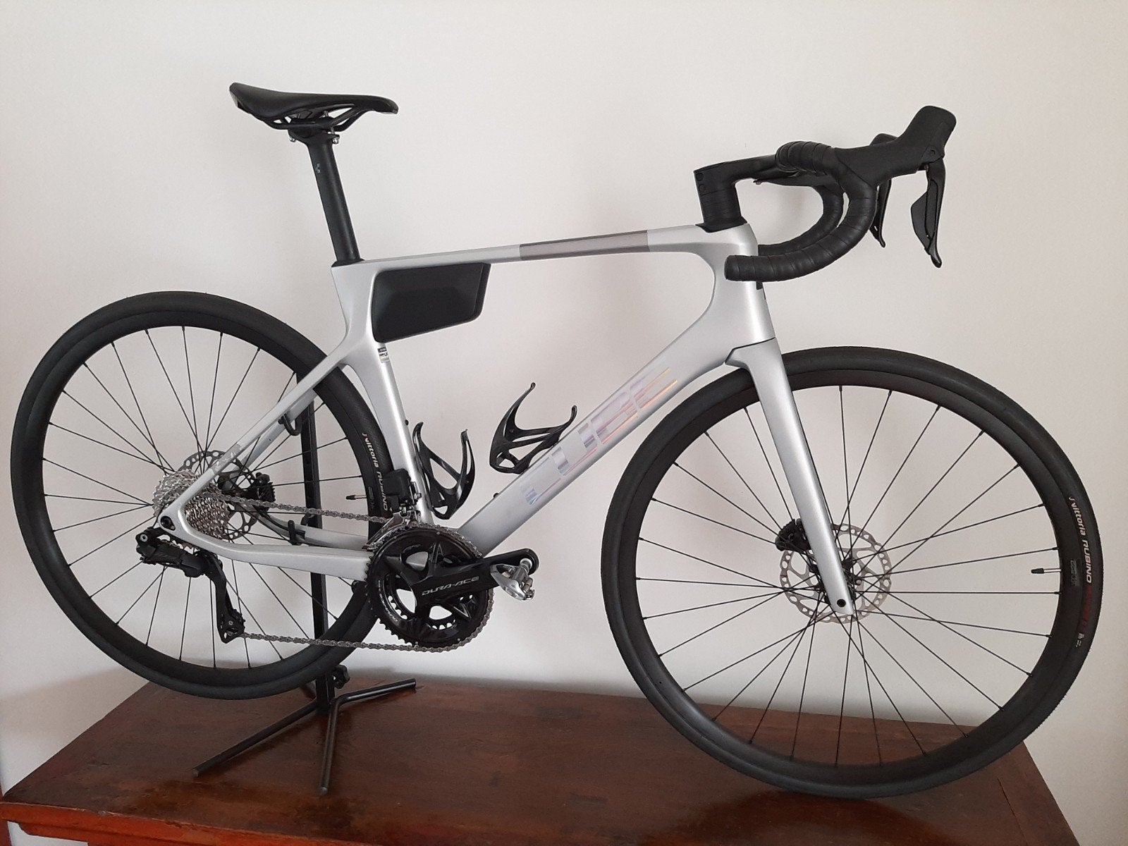 Cube Agree SLT C62 disc di2 12-sp. 56, 28 inch, Gebruikt, Carbon, Cube