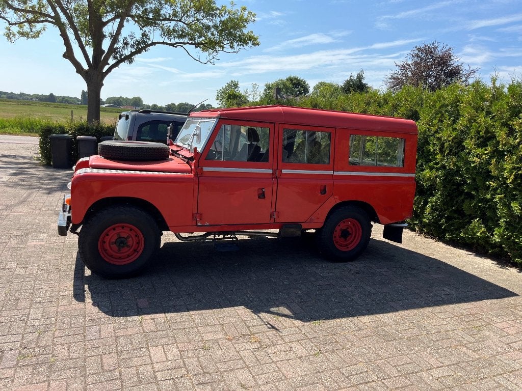 Land Rover Series 109 1972 Rood, 1816 kg, Overige brandstoffen, Handgeschakeld, Vierwielaandrijving