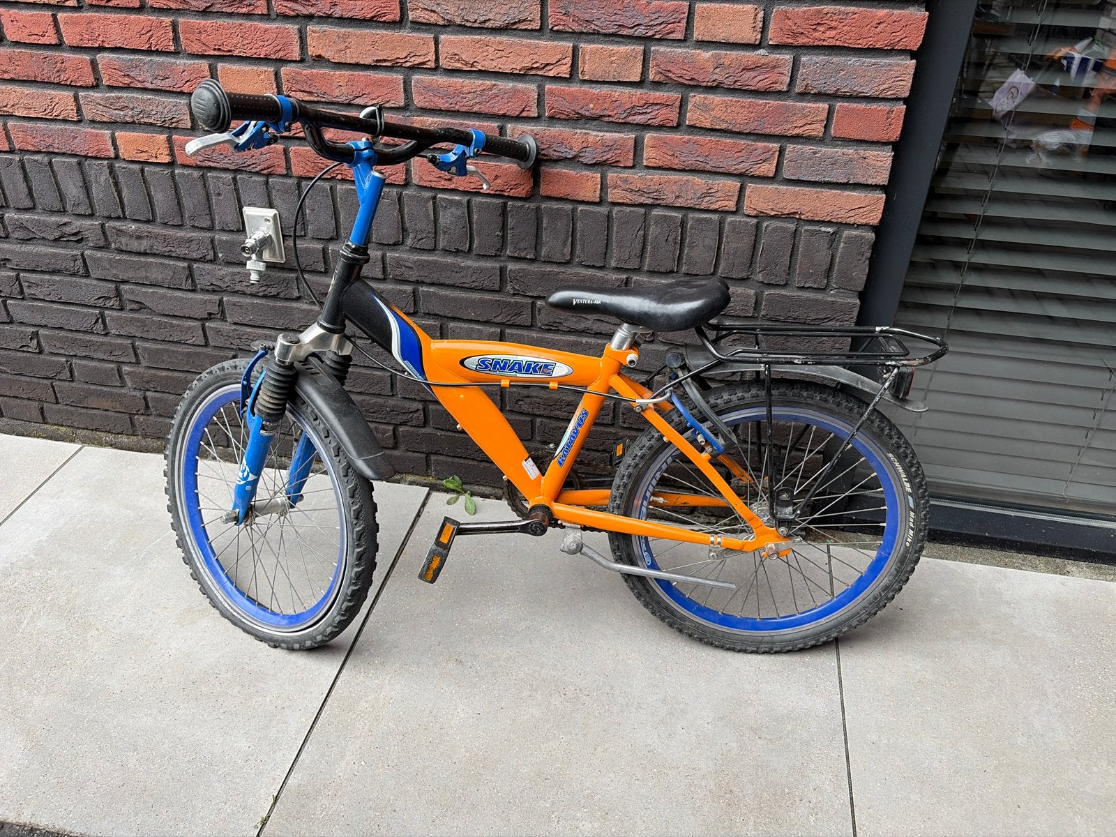 Kinderfiets Batavus Snake 20 inch, Fietsen en Brommers, Ophalen, Gebruikt, Velgrem, 20 inch of meer