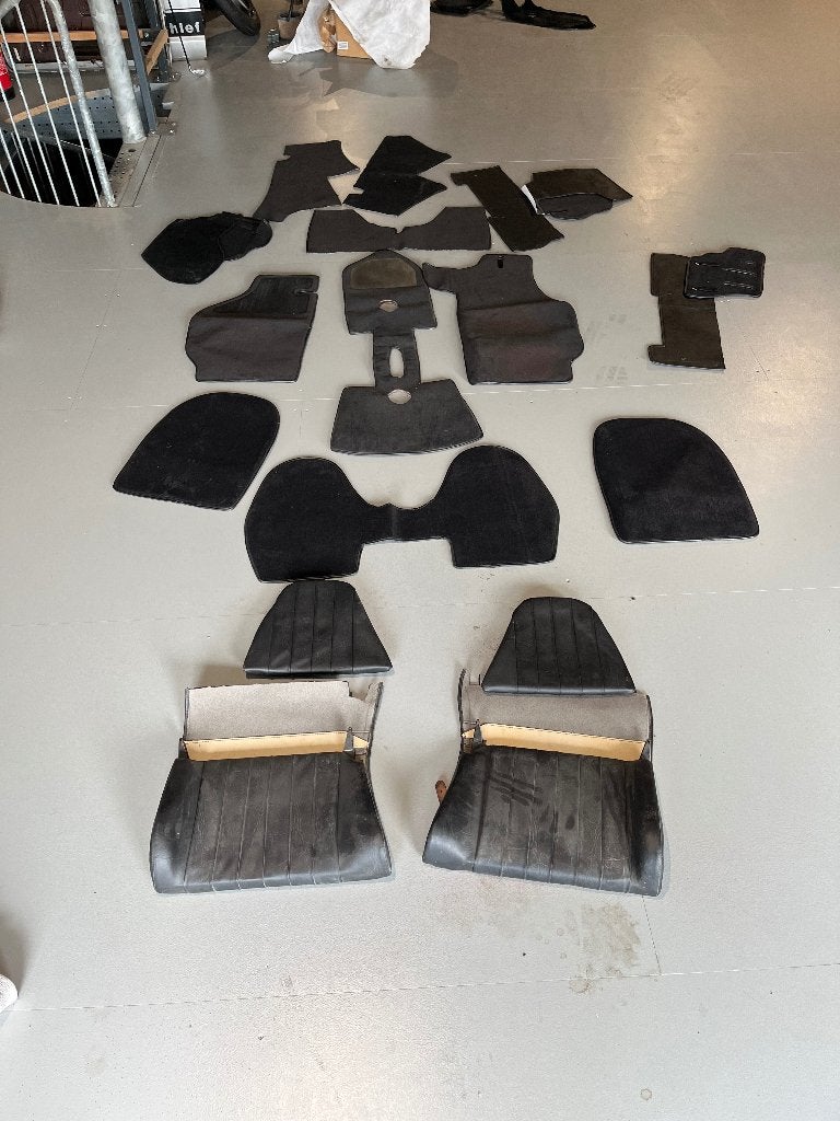 Porsche 911 g-model tapijtset en stoelen, Ophalen, Nieuw, Porsche