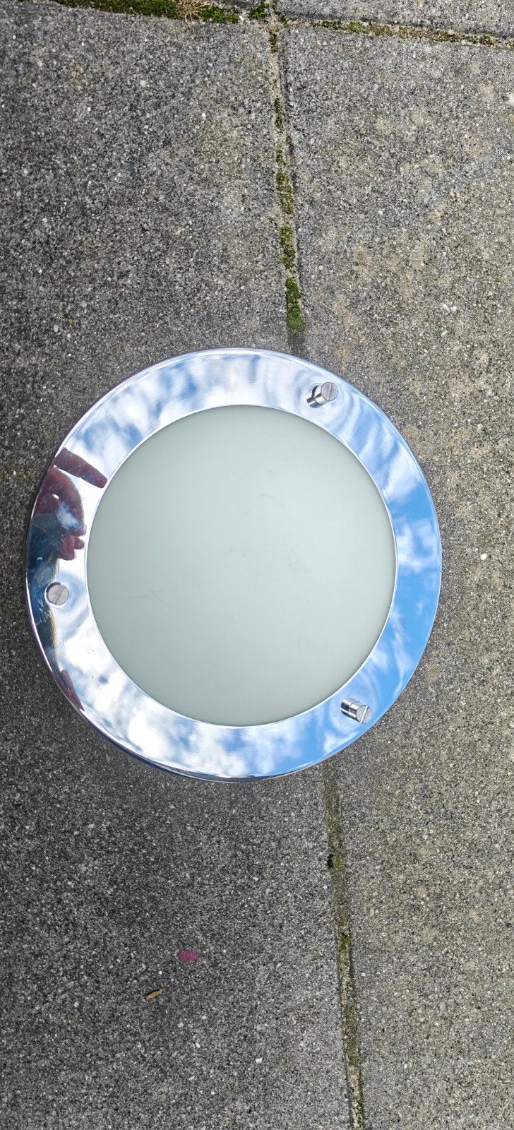 Badkamerlamp Philips Treats Chroom, Zilver, Inclusief lichtbron, Ophalen of Verzenden, Zo goed als nieuw