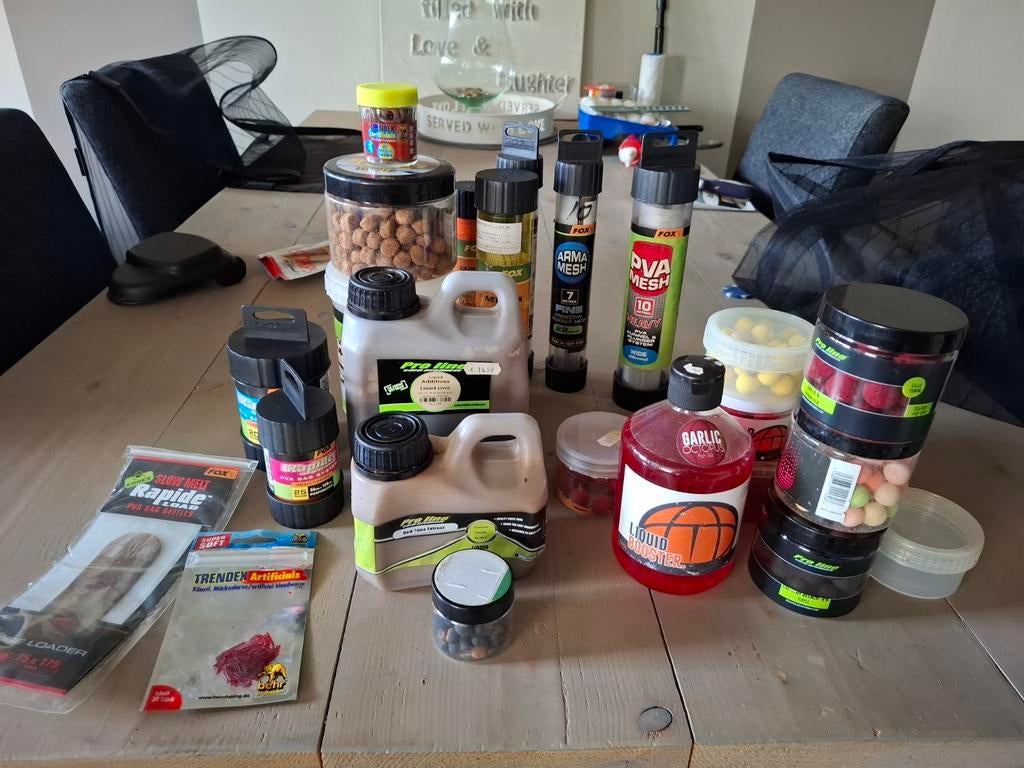Fox bucket en boilymix compleet, Ophalen of Verzenden, Overige typen