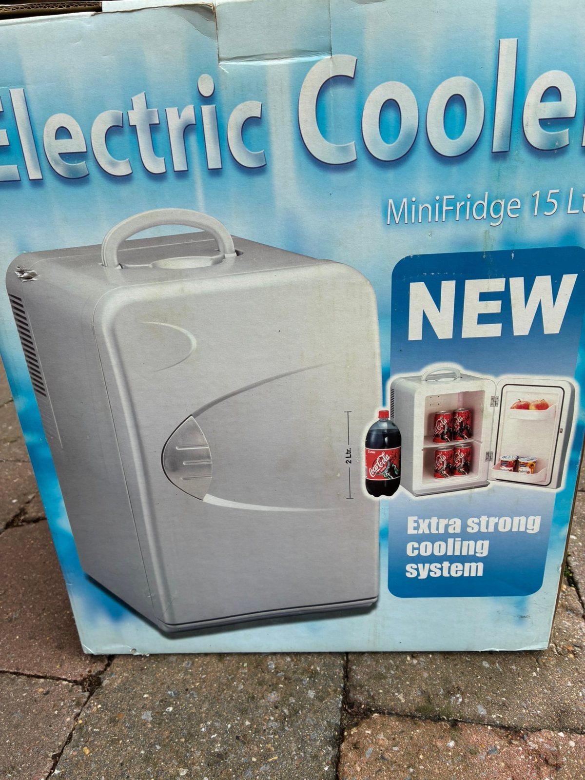 Zeer mooie werkende mini ijskast15 liters, Caravans en Kamperen, Koelboxen, Ophalen, Zo goed als nieuw