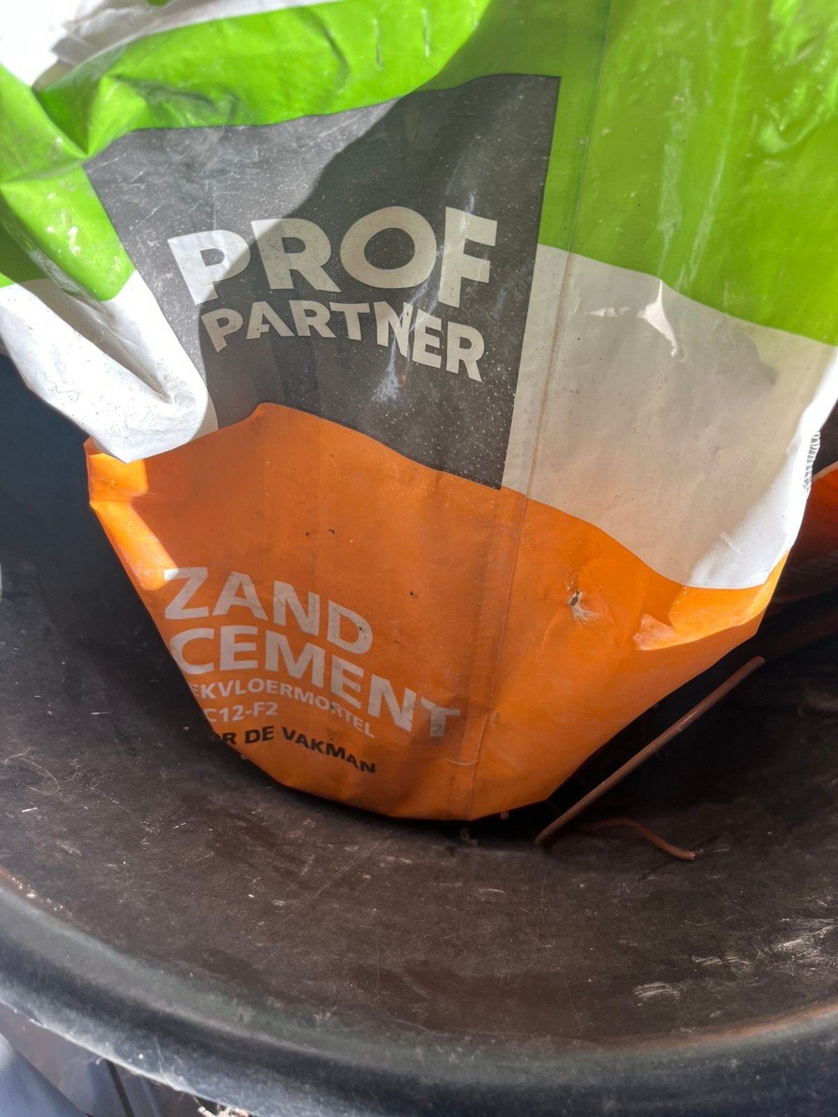 1.1/2  zak candcement  GRATIS, Doe-het-zelf en Verbouw, Metselstenen, Ophalen, Nieuw, Overige typen