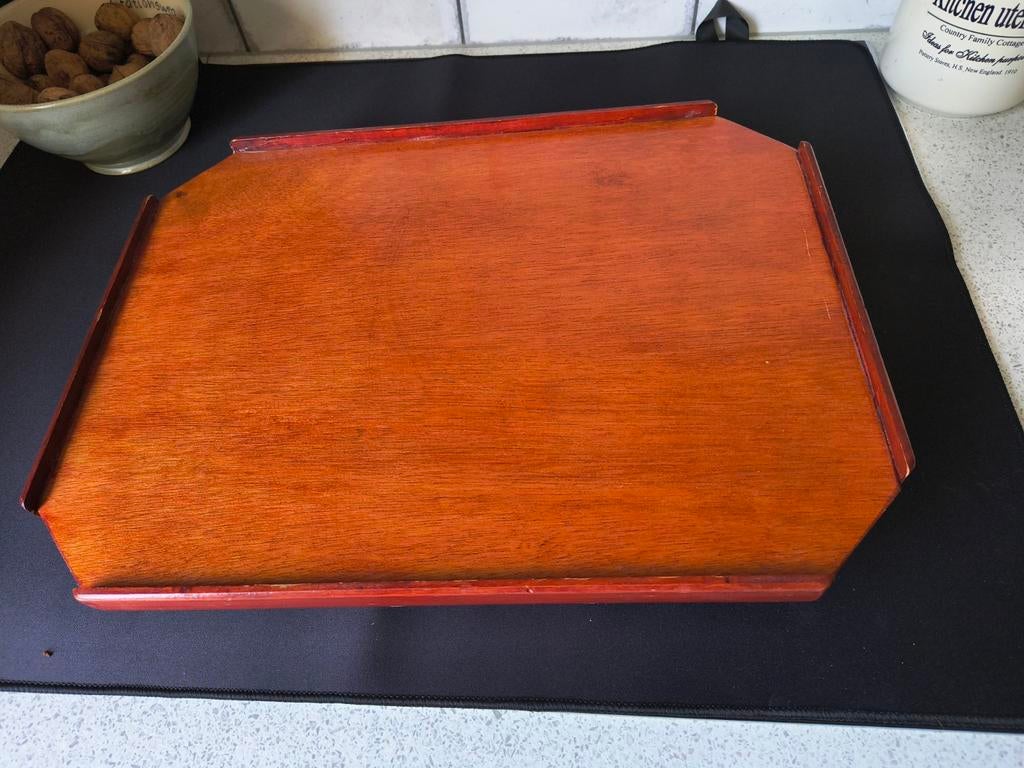Schootkussen authentiek, Ophalen of Verzenden, Rechthoekig, Hout