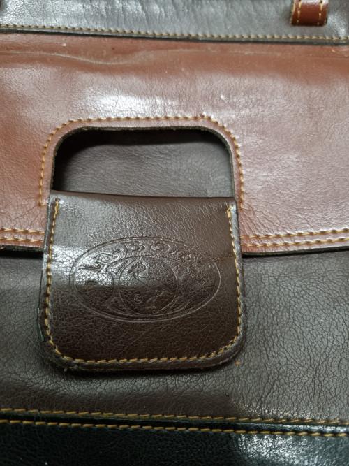 -	schoudertas la borsa bruin leer, Ophalen of Verzenden, 'T Olde Gre-j, Info@toldegrej.nl, Endepoelstraat 20f Didam