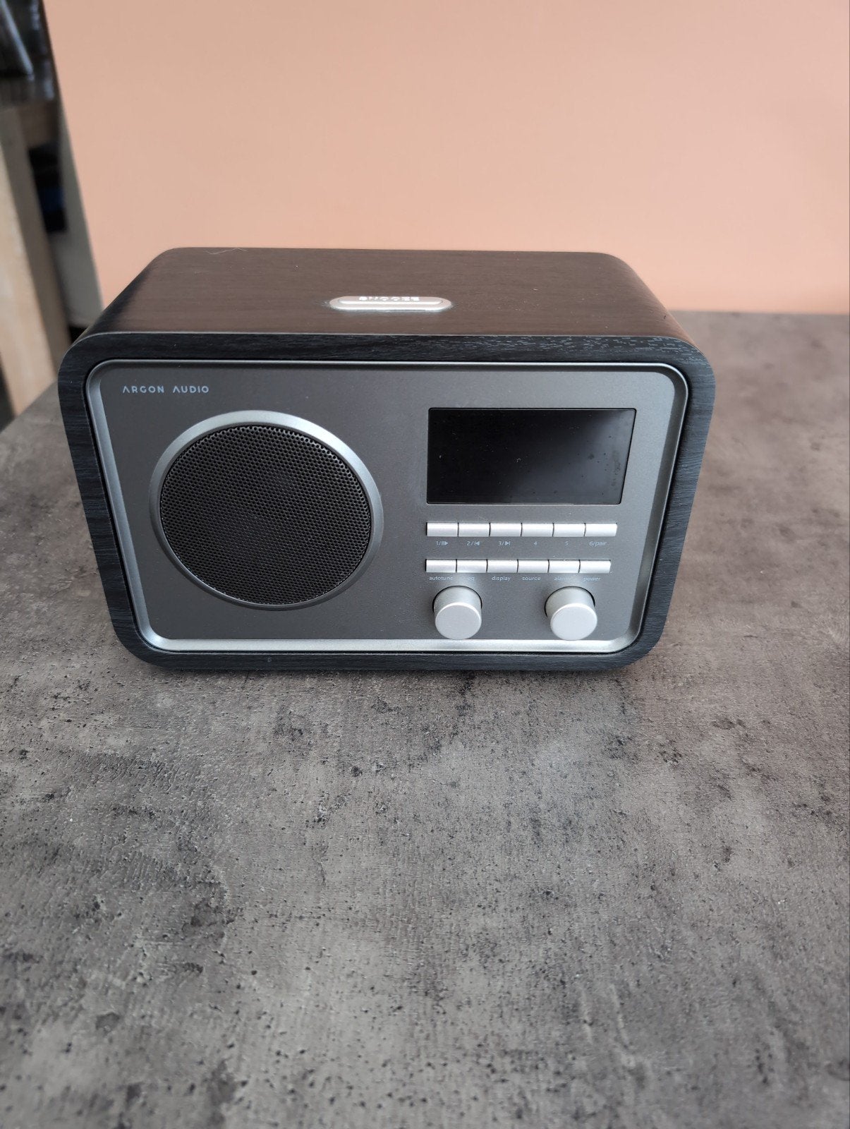 Argon radio2 dab+, fm, bluetooth, Ophalen of Verzenden, Zo goed als nieuw