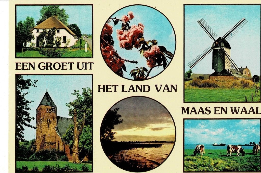 Land van Maas en Waal, Ophalen of Verzenden, Ongelopen, Gelderland