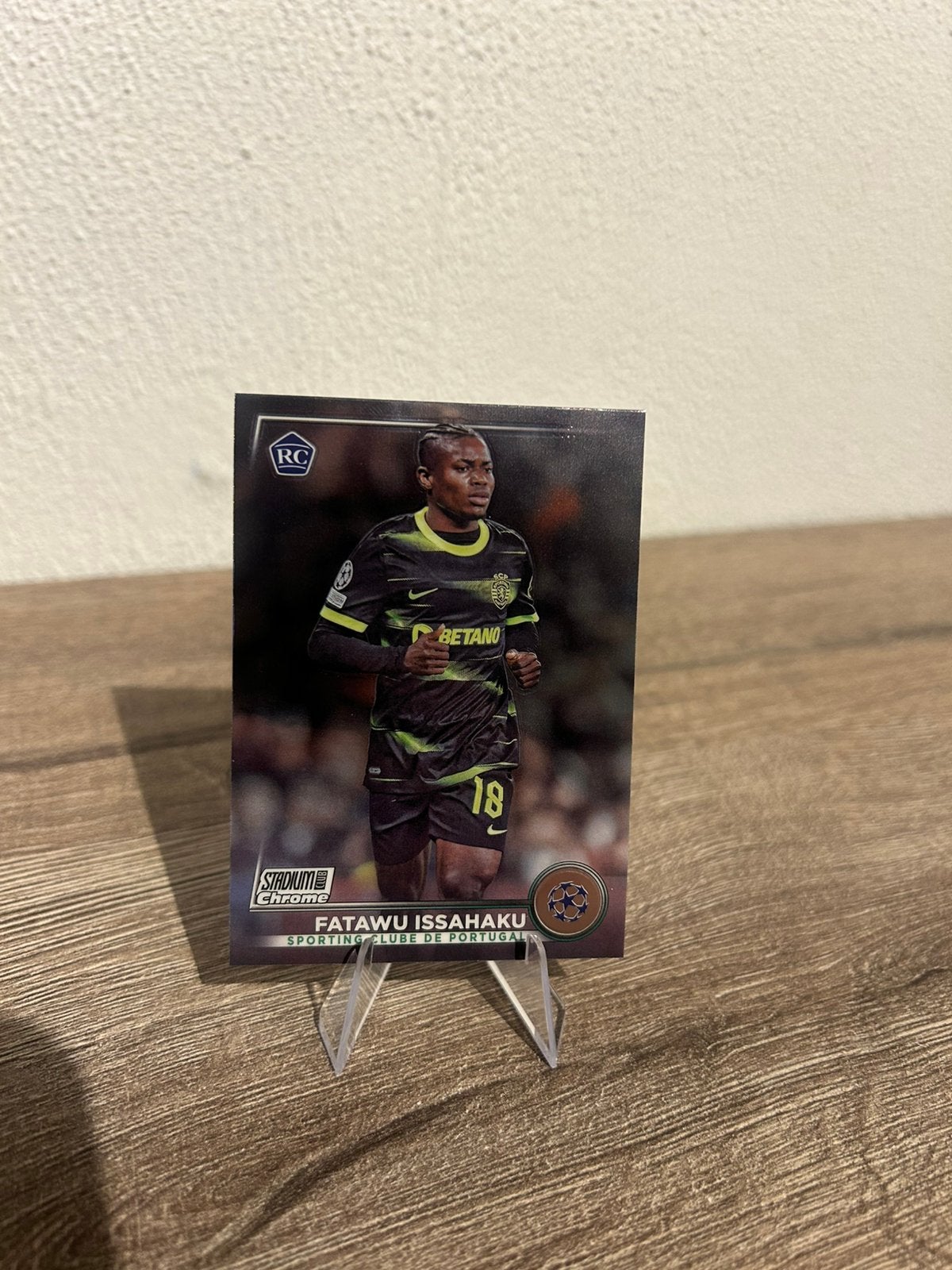 Fatawu Issahaku 2022-23 Topps UCC Stadium Club Chrome #52, Ophalen of Verzenden, Zo goed als nieuw, Buitenlandse clubs, Spelerskaart