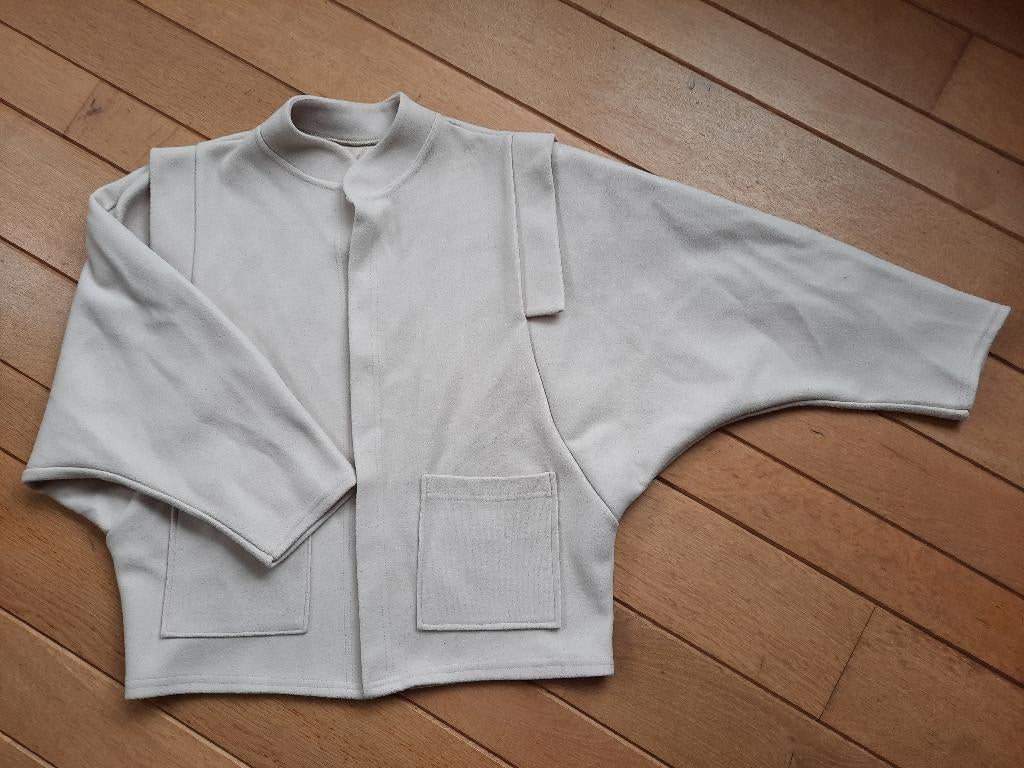 Colbert jasje blazer beige dekenstof maat 38 - zgan -, Maat 38/40 (M), Beige, Ophalen of Verzenden, Zo goed als nieuw