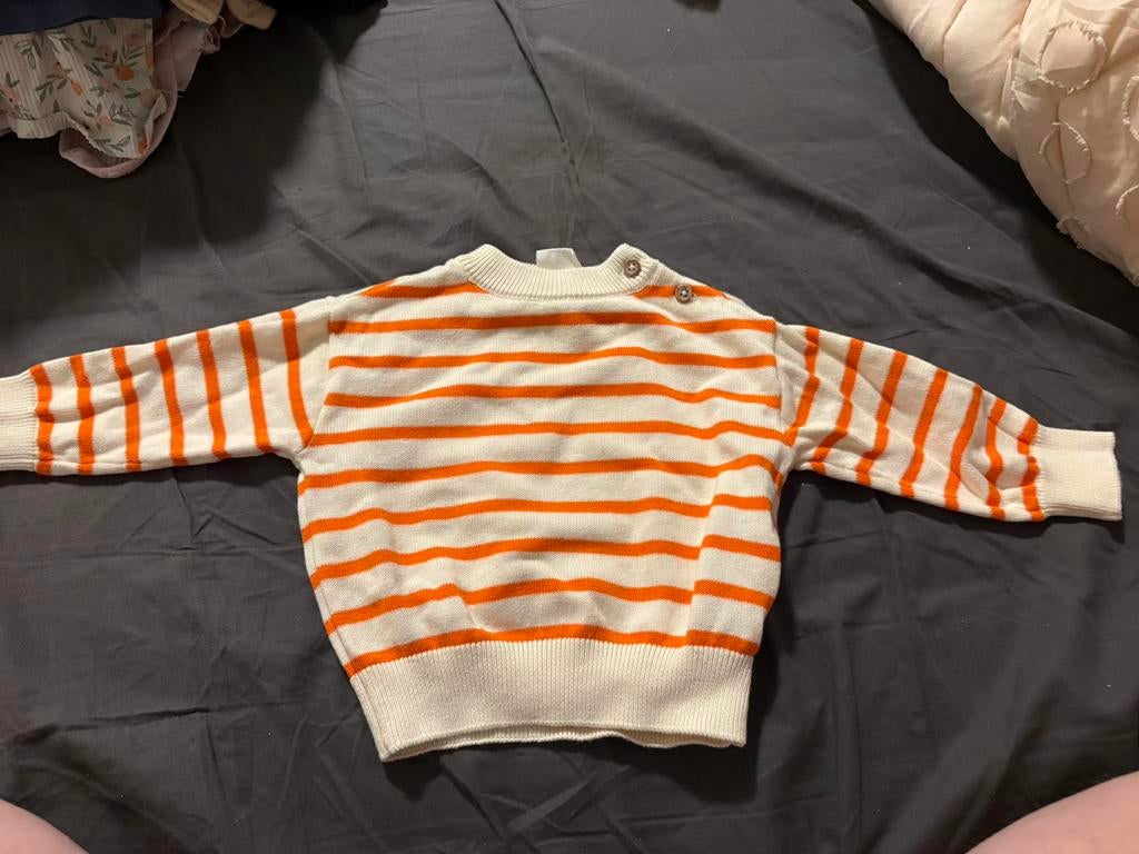 Hema baby truitje, Ophalen, Zo goed als nieuw, Jongetje of Meisje, Truitje of Vestje