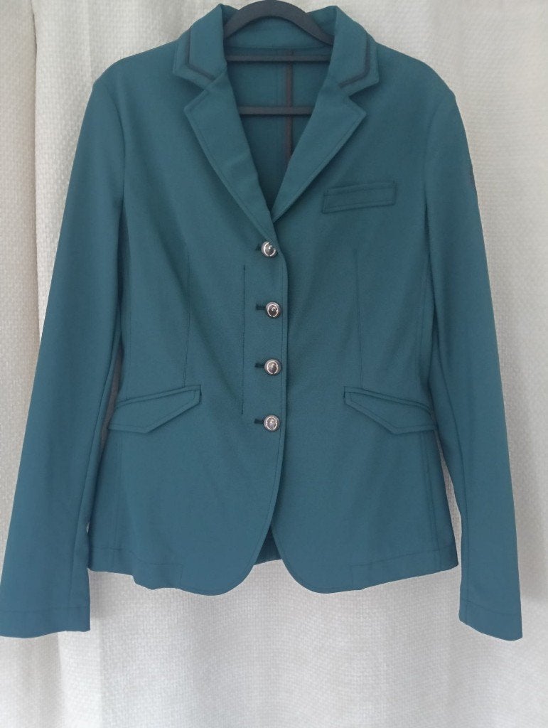 Vestrum Dames Wedstrijdjasje Canberra TK - Teal/Bruin, Maat 38/40 (M), Nieuw, Ophalen of Verzenden, Onbekend