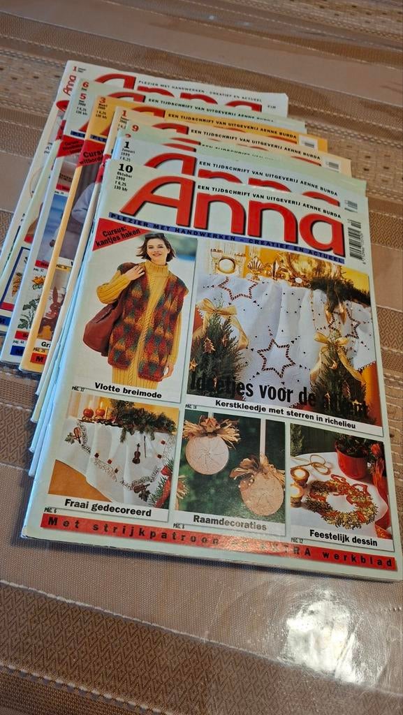 Handwerkboeken Anna, Boeken, Hobby en Vrije tijd, Ophalen of Verzenden, Zo goed als nieuw, Overige onderwerpen