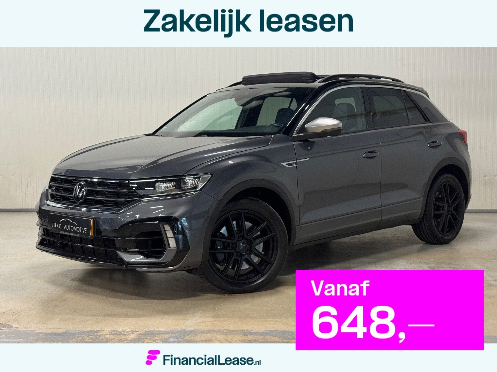 Volkswagen T-Roc 2.0 TSI 4Motion R | AKRAPOVIC | PANO | CAME, Automaat, Dealer onderhouden, Gebruikt, Euro 6