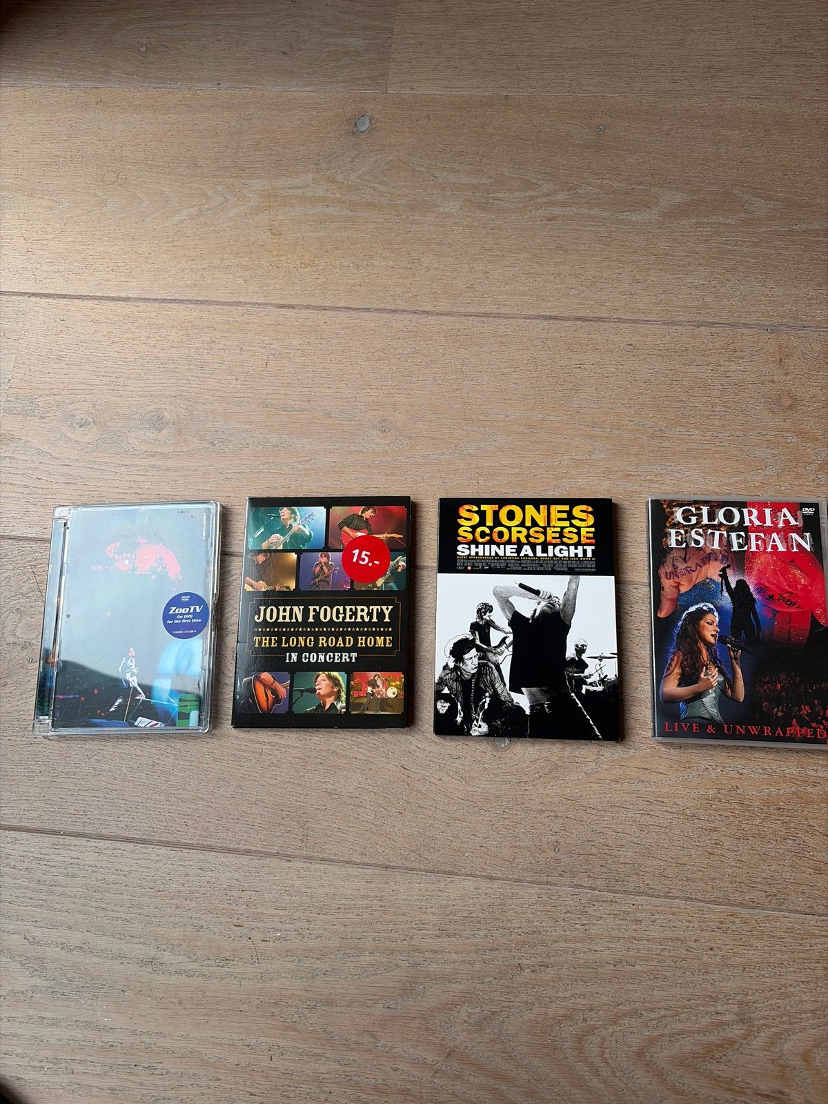 Muziek DVD's: U2, John Fogerty, The Rolling Stones, Gloria E, Alle leeftijden, Nederlands, Ophalen of Verzenden, Concert