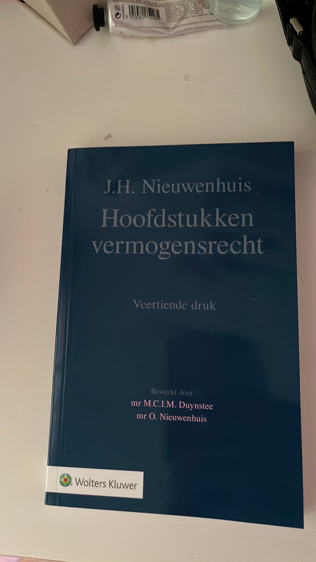 Hoofdstukken vermogensrecht - J.H Nieuwenhuis, Ophalen of Verzenden, Zo goed als nieuw, Sociale wetenschap