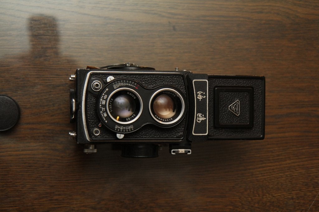 Yashica 6x6 camera, Audio, Tv en Foto, Ophalen of Verzenden, Gebruikt, Compact, Overige Merken