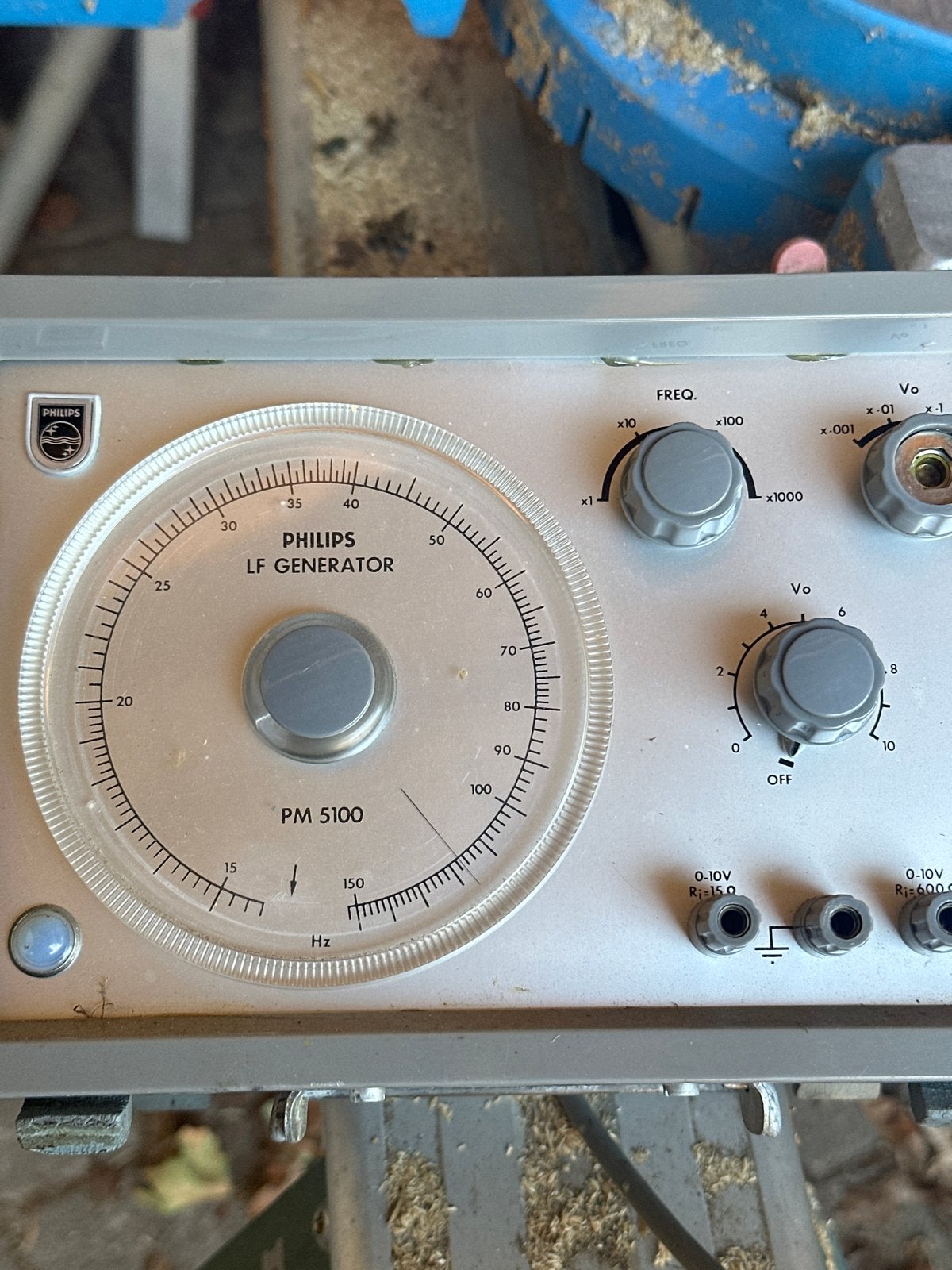 Philips LF Generator PM 5100/02 - Audio Frequentie Generator, Ophalen of Verzenden, Gebruikt