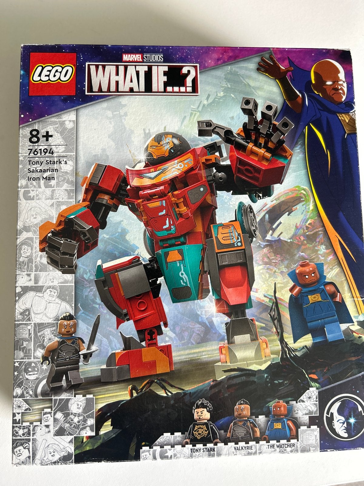 LEGO Marvel What If...? 76194 Sakaarian Iron Man, Kinderen en Baby's, Verzenden, Zo goed als nieuw