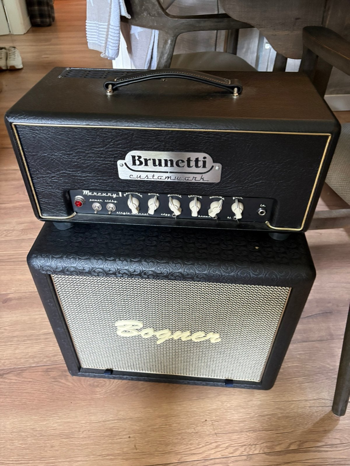 Brunetti customworks mercury 1,  wizard 6V6 evt ruil, Ophalen, Zo goed als nieuw, Minder dan 50 watt
