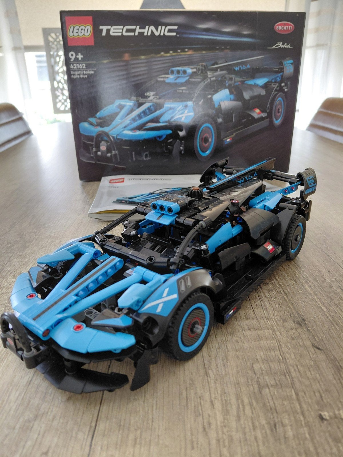 LEGO Technic Bugatti Bolide Agile Blue - 42162, Kinderen en Baby's, Speelgoed | Duplo en Lego, Zo goed als nieuw, Lego, Complete set