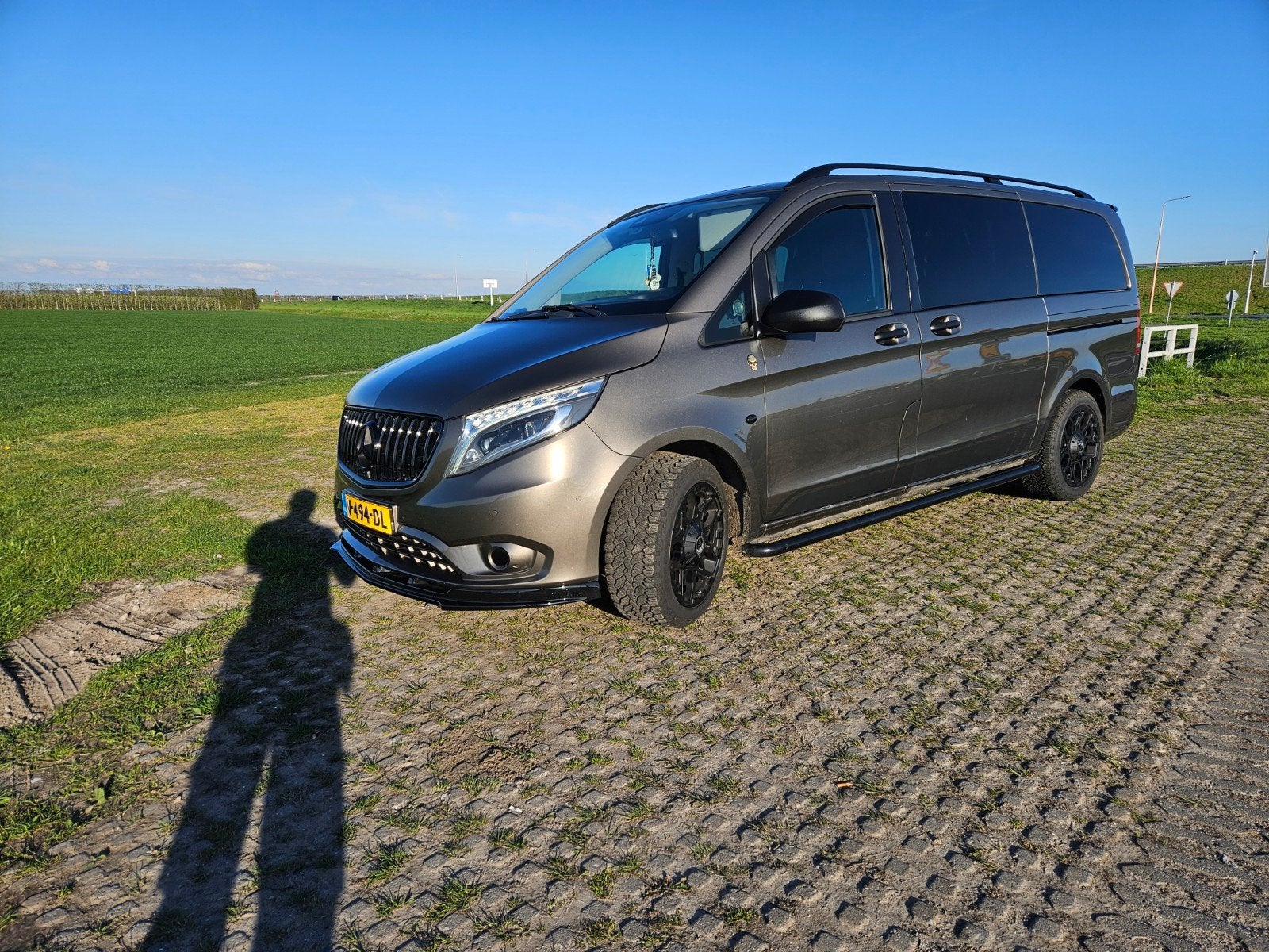 Mercedes-Benz Vito 2,2 CDI Lang ,dubbel cab, aut ,220pk!, Auto's, Automaat, Achterwielaandrijving, Zwart, 4 cilinders