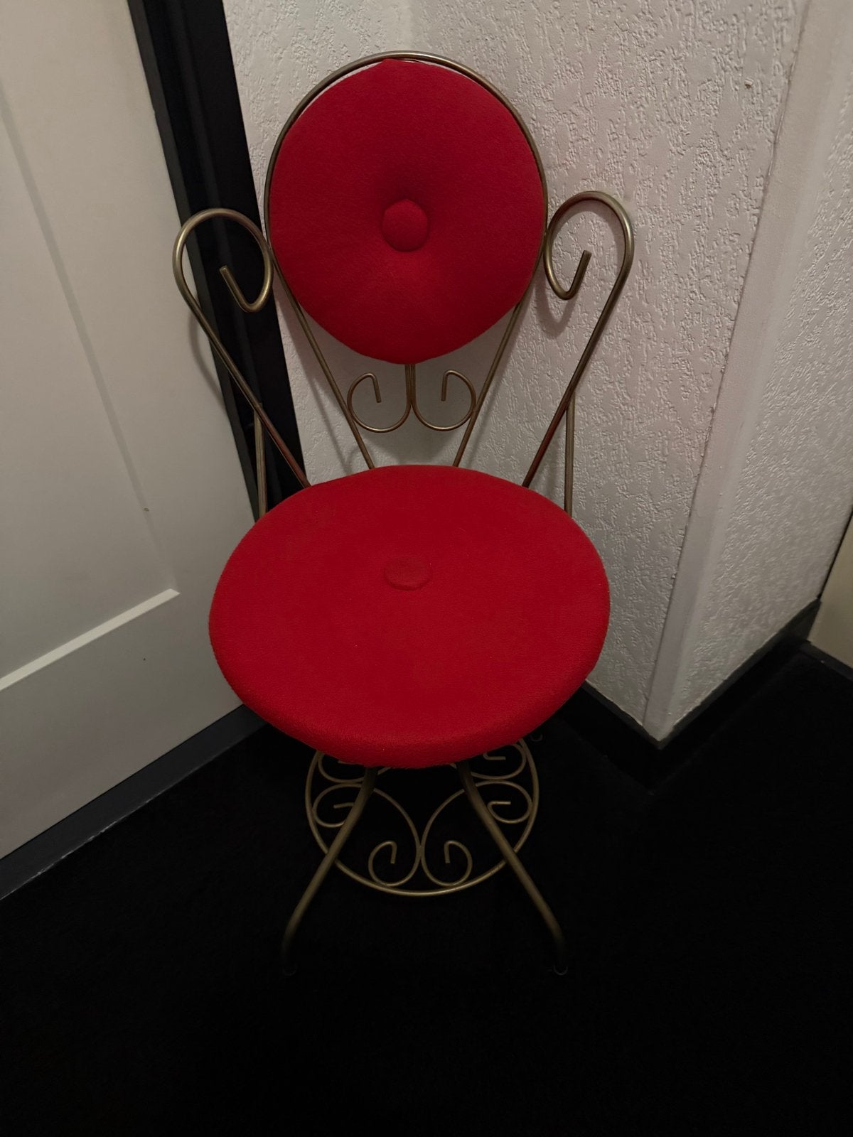 Vintage kaptafelkrukje, Ophalen