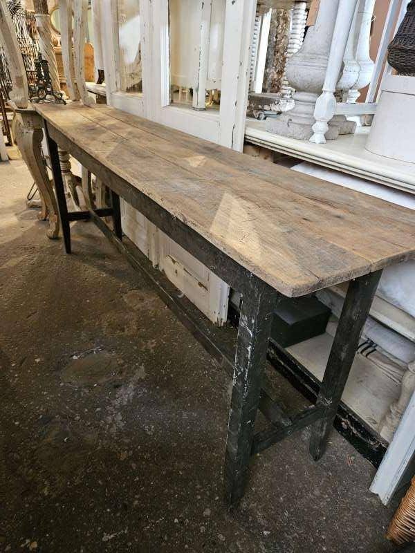 stoere side-table ``WOONWINKEL RUSTIEK``, Ophalen, Gebruikt, Overige houtsoorten, 25 tot 50 cm