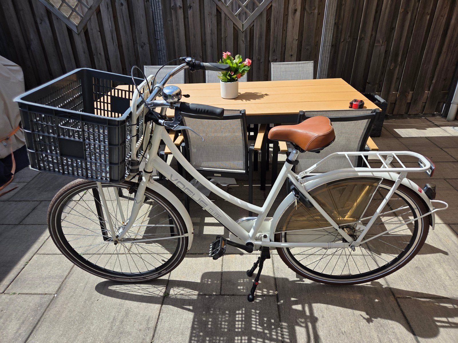 Vogue Elite Damesfiets transportfiets, Terugtraprem, Gebruikt, Versnellingen, 50 tot 53 cm