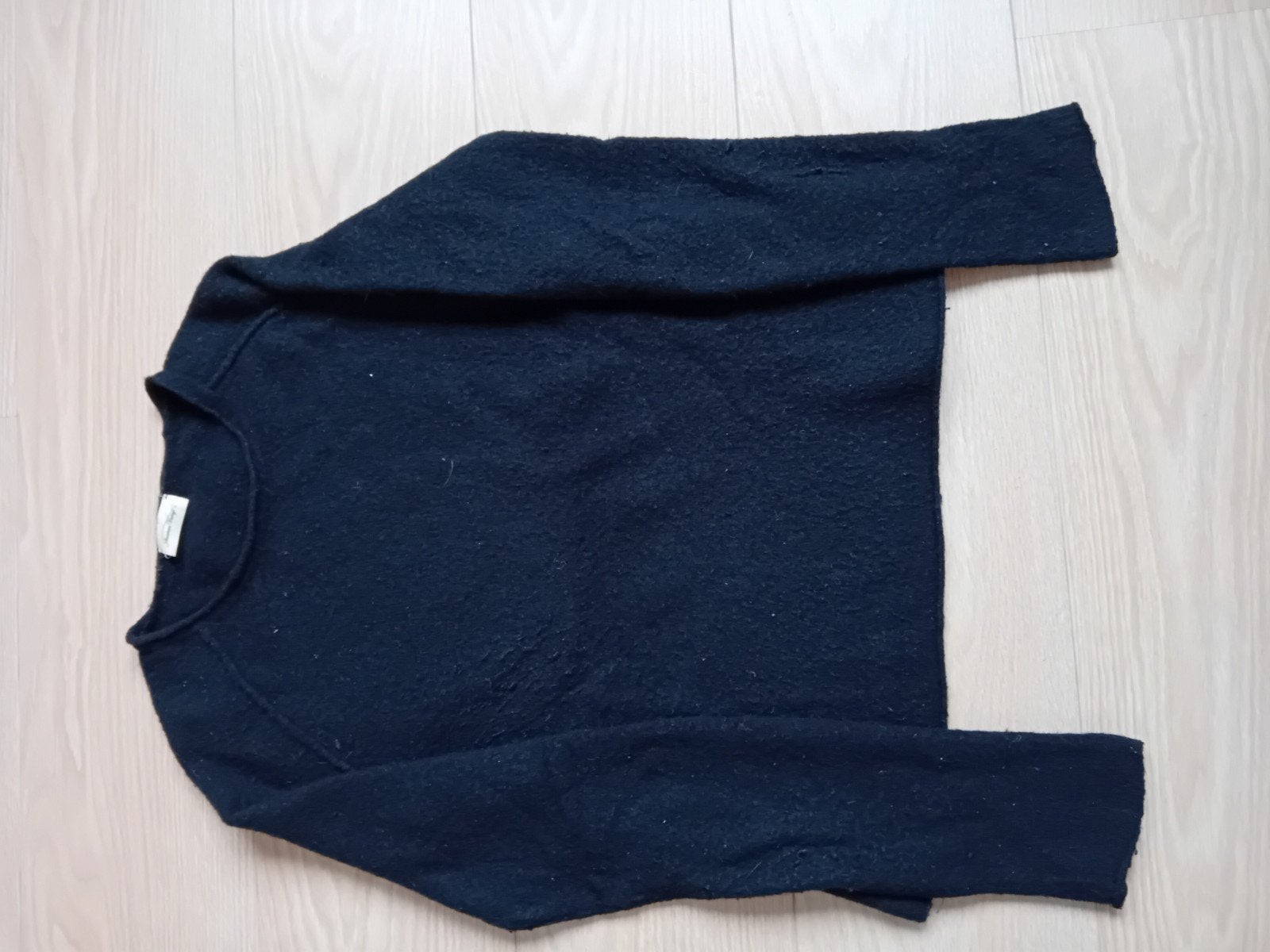 zwarte trui Americanen vintage M, Maat 38/40 (M), Zwart, Ophalen of Verzenden, Zo goed als nieuw