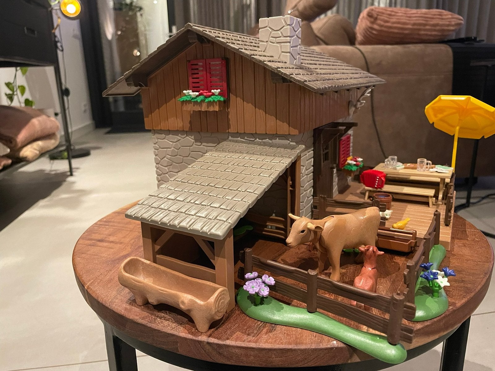 Playmobil berghut, Ophalen, Zo goed als nieuw