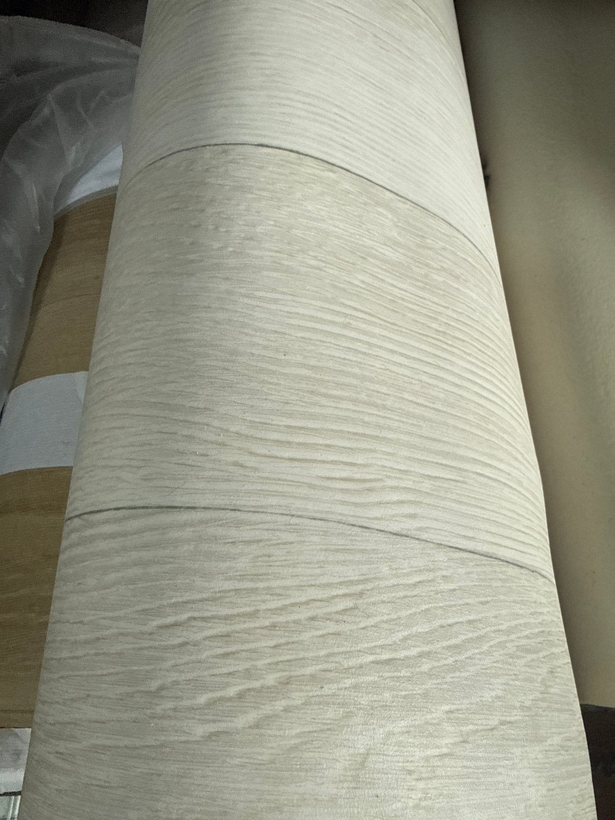 ‼️Coupon vinyl op rol - 4,70x4m - Direct meenemen! Op=op‼️, Ophalen, Nieuw, Grijs, Vinyl