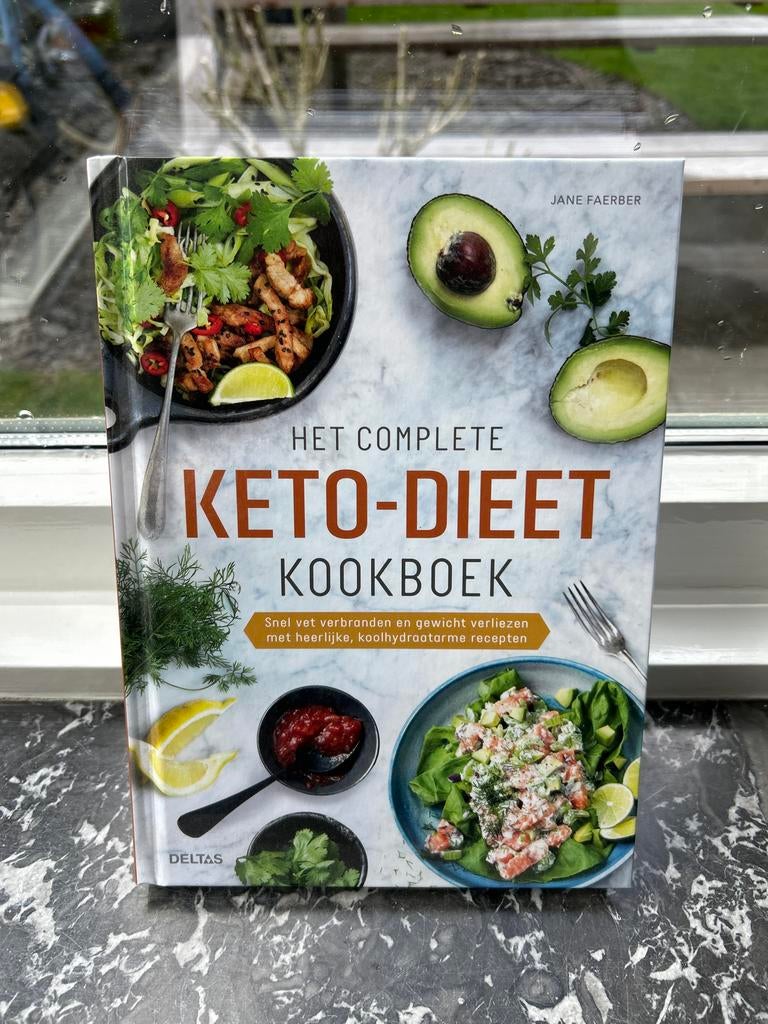 Het Complete Keto-Dieet Kookboek - Jane Faerber, Ophalen, Nieuw, Gezond koken