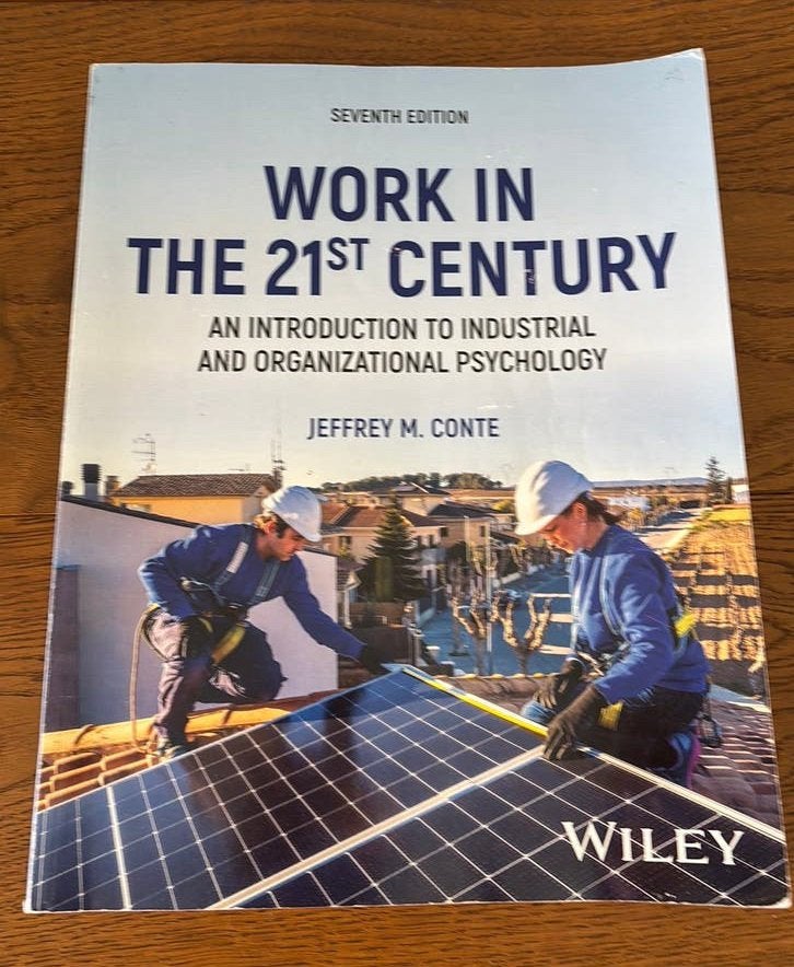 Work in the 21st century-  Conte, 7th edition, Ophalen of Verzenden, Alpha, Zo goed als nieuw, WO